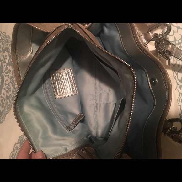 Coach Metallic Handbag - Picture 5 of 5
